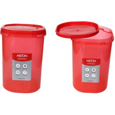 Deals, Discounts & Offers on Kitchen Containers - Milton Container Set - 2 L Plastic Grocery Container(Pack of 2, Multicolor)