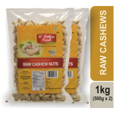 Deals, Discounts & Offers on Food and Health - D NATURE FRESH RAW CASHEWS ,1KG (500g x 2) Cashews(2 x 500 g)