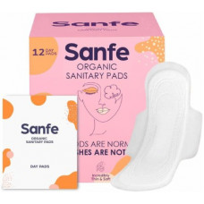 Deals, Discounts & Offers on  - Sanfe Bamboo Sanitary Pads, Ultra-Thin Natural Sanitary Napkins - Day Pads (12 Pads) Sanitary Pad(Pack of 12)