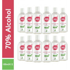 Deals, Discounts & Offers on  - Hand in Hand Gel 100 Ml (Pack of 12) Hand Sanitizer Bottle(1200 ml)