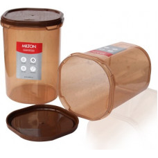 Deals, Discounts & Offers on Kitchen Containers - Milton - 2 L Plastic Grocery Container(Pack of 2, Brown)