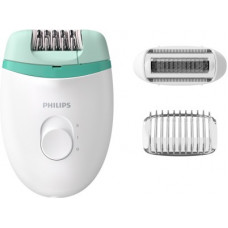 Deals, Discounts & Offers on Health & Personal Care - PHILIPS BRE245/00 Corded Epilator(White, Green)
