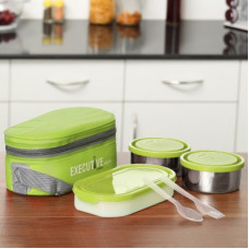 Deals and Offers on  - MILTON Executive 3 Containers Lunch Box(1010 ml) Deals, Discounts & Offers on  - MILTON Executive 3 Containers Lunch Box(1010 ml)