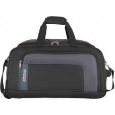Deals and Offers on  - American Tourister CAMP WHEEL DUFFLE 57cm - GREY Duffel Strolley Bag(Grey) Deals, Discounts & Offers on  - American Tourister CAMP WHEEL DUFFLE 57cm - GREY Duffel Strolley Bag(Grey)