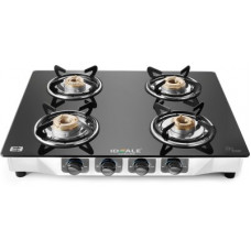 Deals and Offers on  - Ideale Chrome Stainless Steel Manual Gas Stove(4 Burners) Deals, Discounts & Offers on  - Ideale Chrome Stainless Steel Manual Gas Stove(4 Burners)