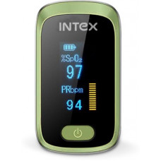 Deals and Offers on Electronics - Intex Oxisafe Pulse Oximeter(Green, White) Deals, Discounts & Offers on Electronics - Intex Oxisafe Pulse Oximeter(Green, White)
