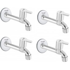 Deals, Discounts & Offers on  - Prestige Flora Long body Bib Cock Tap - Pack of 4 Bib Tap Faucet(Wall Mount Installation Type)