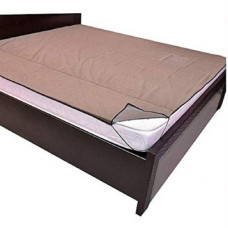Deals, Discounts & Offers on  - HomeStore-YEP Elastic Strap Double Size Waterproof Mattress Protector(Brown)