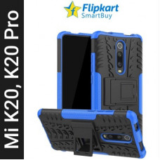 Deals, Discounts & Offers on Mobile Accessories - Flipkart SmartBuy Back Cover For Mi K20, Mi K20 Pro(Blue, Black, Flexible)