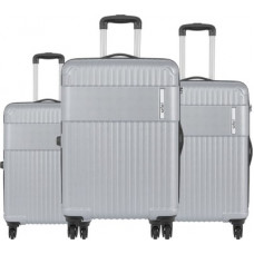 Deals, Discounts & Offers on  - [Prepay] SAFARIHard Body Set of 3 Luggage - STEALTH Set Of 3 55/65/77 4W - Silver