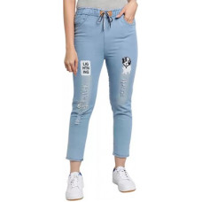 Deals, Discounts & Offers on  - [Size 28, 30, 32] DenimBirdRegular Women Light Blue Jeans