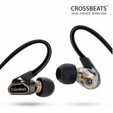 Deals, Discounts & Offers on Headphones - CrossBeats FUSION PLUS Bluetooth Headset(Black, In the Ear)