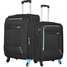 Deals, Discounts & Offers on  - SAFARISoft Body Set of 2 Luggage - STAR Set Of 2 55/65 4W - Black