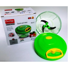 Deals, Discounts & Offers on  - Prestige PVC 7.0 Plastic Veggie Cutter (Green, 350 ml) Vegetable Chopper(1)
