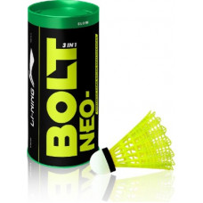 Deals, Discounts & Offers on Auto & Sports - LI-NING Bolt Neo (3 in 1) Nylon Shuttle - Yellow(Medium Slow, 76, Pack of 3)