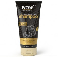Deals, Discounts & Offers on  - WOW SKIN SCIENCE Activated Charcoal & Keratin Shampoo - 200 mL TUBE(200 ml)
