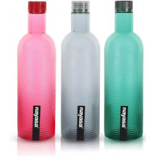 Deals, Discounts & Offers on  - NAYASA TURTLE FRIDGE BOTTLE MULTICOLOR , PET 1000 ml Bottle(Pack of 3, Multicolor, PET)