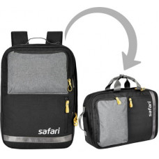 Deals, Discounts & Offers on Backpacks - SafariSmall 15 L Laptop Backpack Sirius Two Way Laptop Backpack + Satchel(Black)