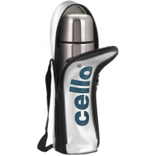 Deals, Discounts & Offers on  - Cello 1000 ml Flask(Pack of 1, Steel/Chrome, Steel)