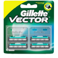 Deals, Discounts & Offers on  - GILLETTE Vector Cartridge(Pack of 4)