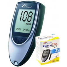 Deals, Discounts & Offers on Electronics - Dr. Morepen Glucometer BG-03 with 25 strips free Glucometer(Black)