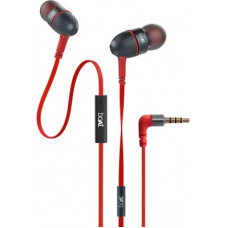 Deals, Discounts & Offers on Headphones - boAt BassHeads 220 Wired Headset(Red, In the Ear)