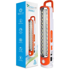 Deals, Discounts & Offers on  - Syska SSK-EML-1230L SPARKLE Lantern Emergency Light(Orange)