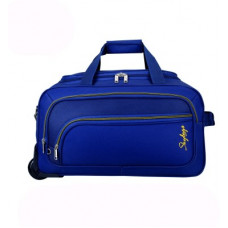 Deals, Discounts & Offers on  - SKYBAGS (Expandable) SCOT PLUS DFT (E) 54 BLUE Duffel Strolley Bag(Blue)