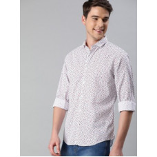 Deals, Discounts & Offers on  - MAST & HARBOURMen Regular Fit Printed Spread Collar Casual Shirt