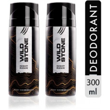 Deals, Discounts & Offers on  - Wild Stone Night Rider Deodorant Spray - For Men(300 ml, Pack of 2)