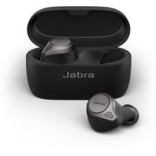 Deals, Discounts & Offers on Headphones - Jabra Elite 75t With Active Noise Cancellation enabled Bluetooth Headset(titanium black, True Wireless)