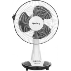 Deals, Discounts & Offers on Home Appliances - Lifelong LLTF02 400 mm 3 Blade Table Fan(Blue, Pack of 1)