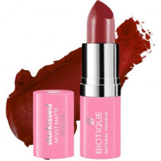 Deals, Discounts & Offers on  - BIOTIQUE Starkissed Moist Matte Lipstick, Blood Moon(Blood Moon, 4.2 g)