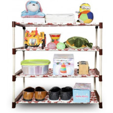 Deals, Discounts & Offers on Furniture - Flipkart Perfect Homes Studio 4-Shelf Plastic Collapsible PP Collapsible Wardrobe(Finish Color - Maroon)
