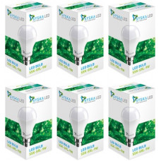 Deals, Discounts & Offers on  - Syska 9 W Round B22 LED Bulb(White, Pack of 6)