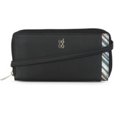 Deals, Discounts & Offers on  - BaggitWomen Black Artificial Leather Wallet(6 Card Slots)