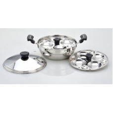 Deals, Discounts & Offers on Cookware - Tallboy Dakshin SS Induction & Standard Idli Maker(2 Plates , 16 Idlis )