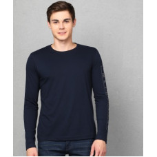 Deals, Discounts & Offers on  - [Size XXL] METRONAUTSolid Men Round Neck Dark Blue T-Shirt
