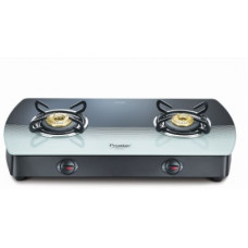 Deals, Discounts & Offers on  - Prestige Premia Glass, Aluminium Manual Gas Stove(2 Burners)