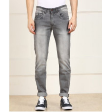 Deals, Discounts & Offers on  - Peter England UniversitySlim Men Grey Jeans