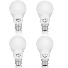Deals, Discounts & Offers on  - Pigeon 10 W Round B22 LED Bulb(White, Pack of 4)