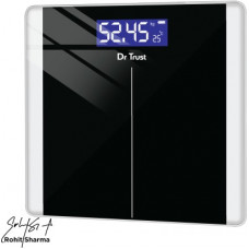 Deals, Discounts & Offers on Electronics - Dr. Trust (USA) Model 513 Balance Personal Digital Electronic Body Weight Machine For Human Body 180Kg Capacity Weighing Scale(Black)