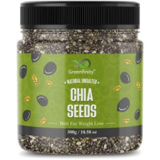 Deals, Discounts & Offers on Food and Health - GreenFinity Chia Seeds 300g - Premium Raw Chia Seeds For Eating, Healthy Snack [Jar Pack].(300 g)