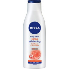 Deals, Discounts & Offers on  - NIVEA Body Lotion, Extra Whitening Cell Repair, SPF 15 & 50x Vitamin C(200 ml)