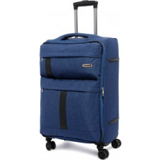 Deals, Discounts & Offers on  - NOVEXSmall Cabin Luggage (55 cm) - Cuba Cabin Size Soft Sided Polyester Luggage Trolley Suitcase with 4 Wheel (Blue, 20