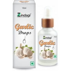 Deals, Discounts & Offers on Food and Health - Zindagi Garclic Liquid Drops - Edible Garlic Oil Extract Garlic Liquid Food Essence(10 ml)
