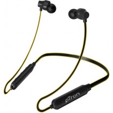 Deals, Discounts & Offers on Headphones - PTron InTunes Lite Neckband Bluetooth Headset(Black, Yelow, In the Ear)