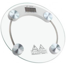 Deals, Discounts & Offers on Personal Care Appliances - Granny Smith Personal Human Body Weight Machine R2003A Transparent Round Glass Weighing Scale(White)