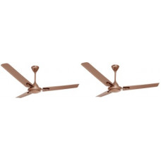 Deals, Discounts & Offers on Home Appliances - Orient Electric Glare Topaz Gold/Copper pack of 2 1200 mm 3 Blade Ceiling Fan(Topaz Gold/Copper, Pack of 2)