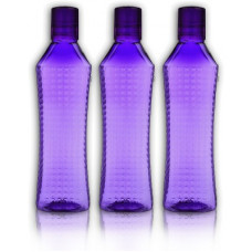 Deals, Discounts & Offers on  - Flipkart SmartBuy Square Purple-3 1000 ml Bottle(Pack of 3, Purple, PET)